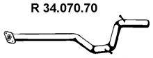 EBERSPACHER 3407070 Труба вихлопного газу