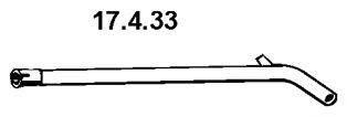 EBERSPACHER 17433 Труба вихлопного газу