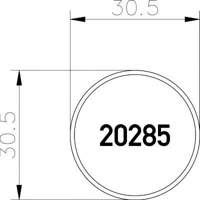 MINTEX MDB1521 Комплект гальмівних колодок, дискове гальмо