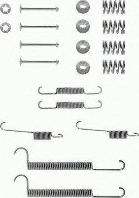 MINTEX MBA630 Комплектуючі, гальмівна колодка