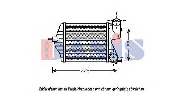AKS DASIS 087009N Інтеркулер