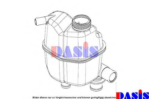 AKS DASIS 123000N Компенсаційний бак, охолоджуюча рідина