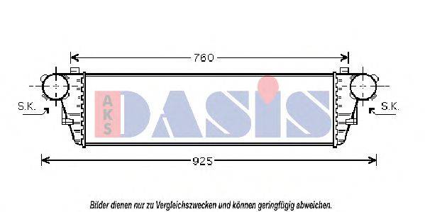 AKS DASIS 127005N Інтеркулер