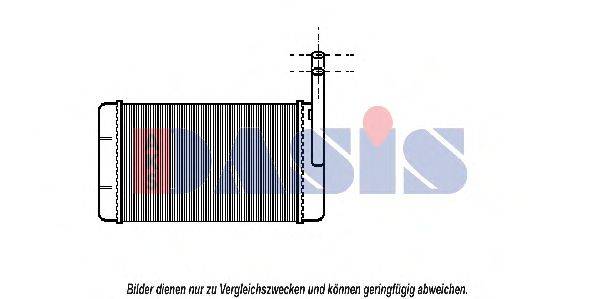 AKS DASIS 259060N Теплообмінник, опалення салону