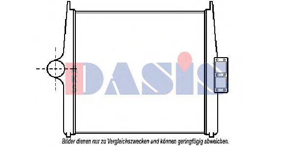 AKS DASIS 287000T Інтеркулер