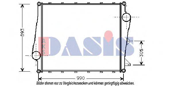 AKS DASIS 287070N Інтеркулер