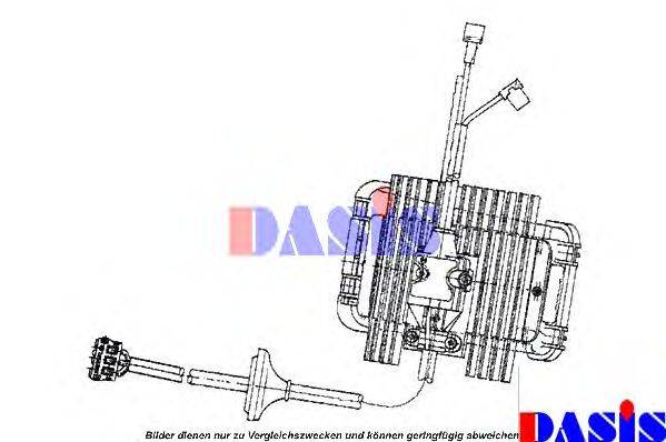 AKS DASIS 740141N Блок управління, опалення/вентиляція