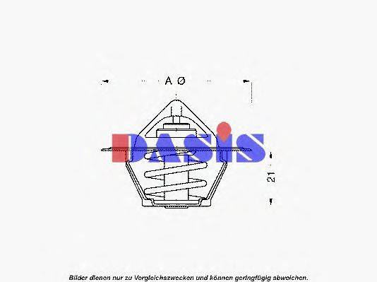 AKS DASIS 750096N Термостат, охолоджуюча рідина