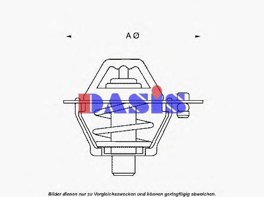 AKS DASIS 750329N Термостат, охолоджуюча рідина