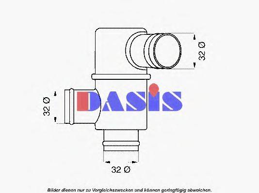 AKS DASIS 750769N Термостат, охолоджуюча рідина