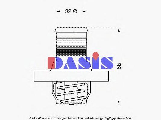 AKS DASIS 751845N Термостат, охолоджуюча рідина