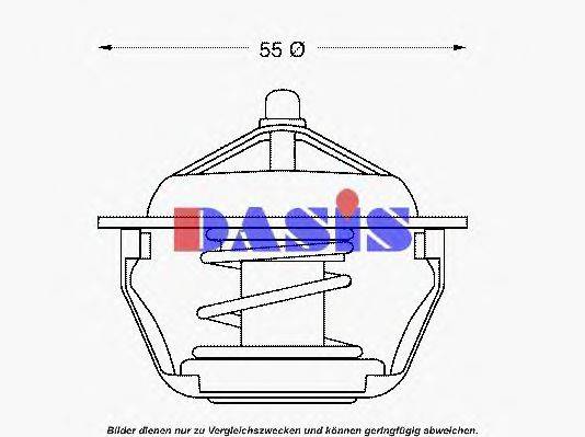 AKS DASIS 751966N Термостат, охолоджуюча рідина