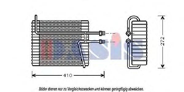 AKS DASIS 820227N Випарник, кондиціонер