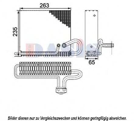 AKS DASIS 820327N Випарник, кондиціонер