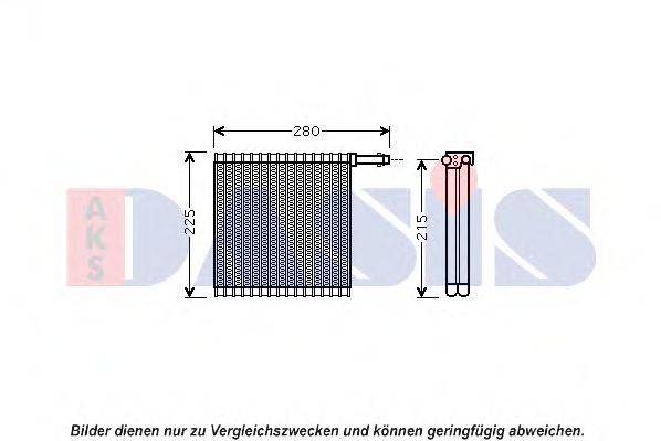 AKS DASIS 820335N Випарник, кондиціонер