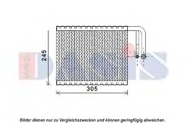 AKS DASIS 820336N Випарник, кондиціонер