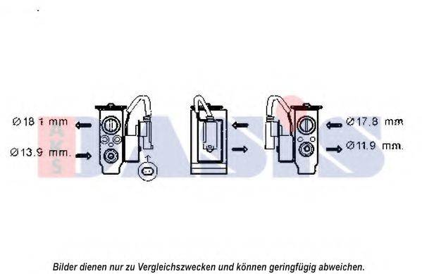 AKS DASIS 840185N Розширювальний клапан, кондиціонер
