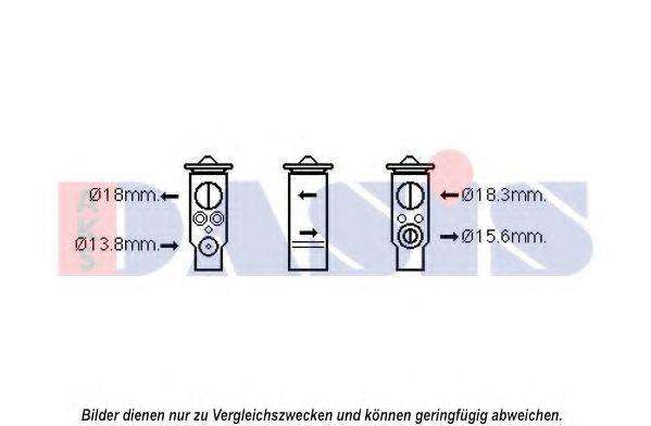 AKS DASIS 840187N Розширювальний клапан, кондиціонер