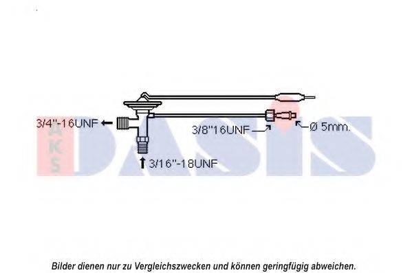 AKS DASIS 840212N Розширювальний клапан, кондиціонер