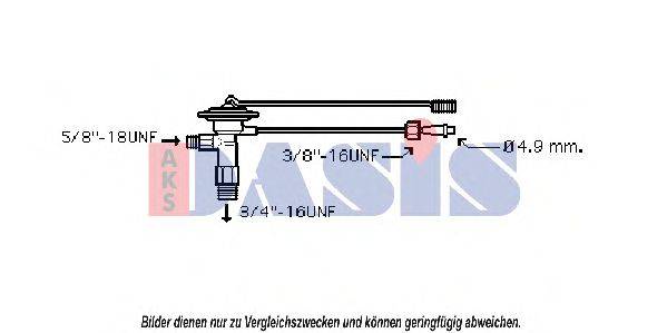 AKS DASIS 840490N Розширювальний клапан, кондиціонер