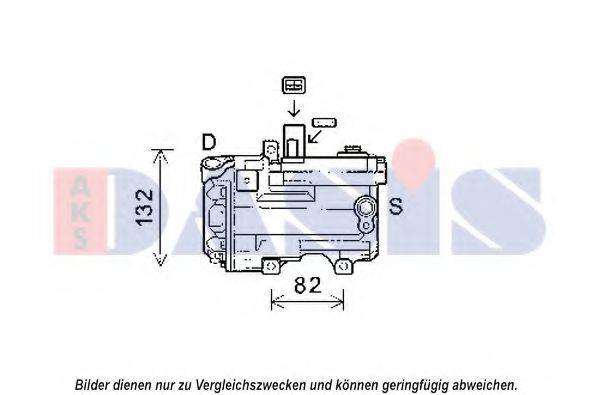 AKS DASIS 852626N Компресор, кондиціонер