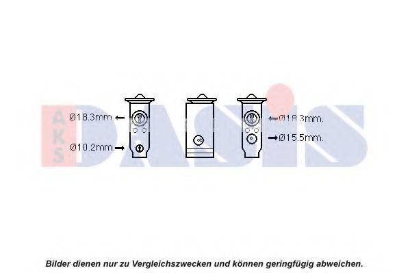 AKS DASIS 840289N Розширювальний клапан, кондиціонер