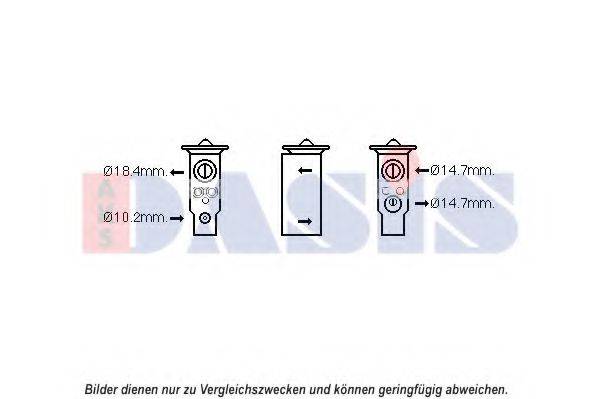 AKS DASIS 840254N Розширювальний клапан, кондиціонер