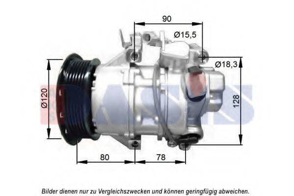 AKS DASIS 852678N Компресор, кондиціонер