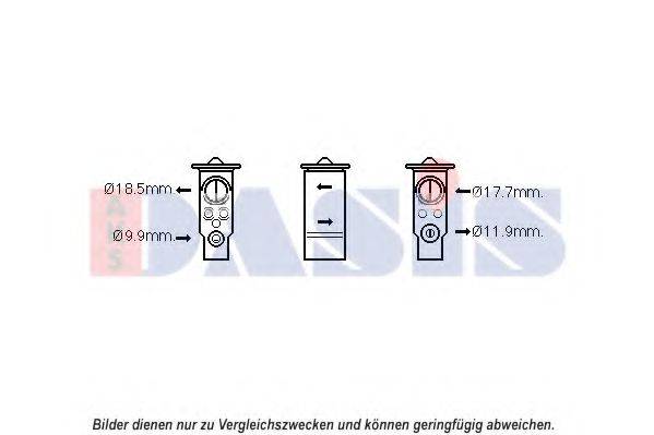 AKS DASIS 840258N Розширювальний клапан, кондиціонер