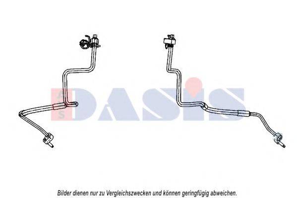 AKS DASIS 885809N Трубопровід високого тиску, кондиціонер