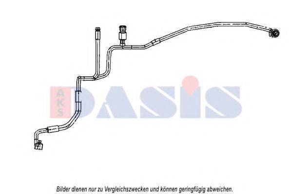 AKS DASIS 885820N Трубопровід високого тиску, кондиціонер