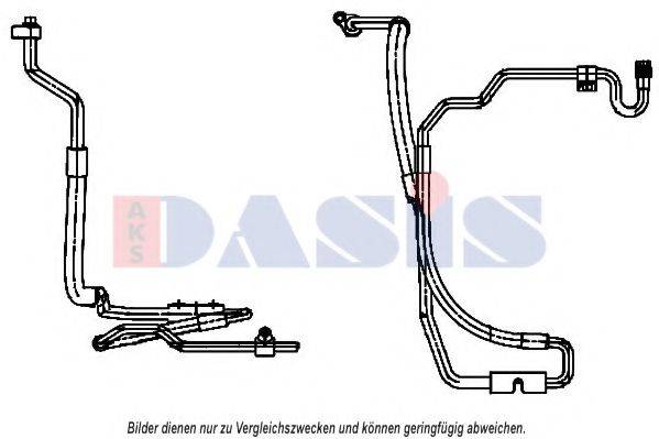 AKS DASIS 885879N Трубопровід високого/низкого тиску, кондиціонер