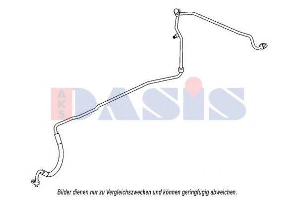 AKS DASIS 885907N Трубопровід високого тиску, кондиціонер