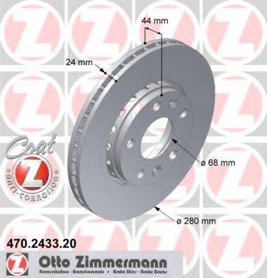 ZIMMERMANN 470243320 гальмівний диск