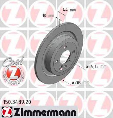 ZIMMERMANN 150348920 гальмівний диск