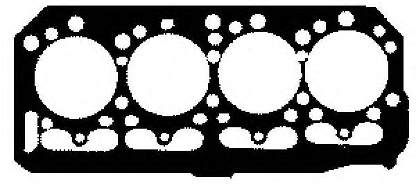 GLASER H0101400 Прокладка, головка циліндра