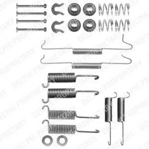 DELPHI LY1151 Комплектуючі, гальмівна колодка