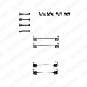DELPHI LY1163 Комплектуючі, стоянкова гальмівна система