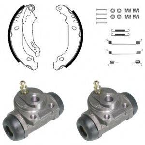 DELPHI KP930 Комплект гальмівних колодок