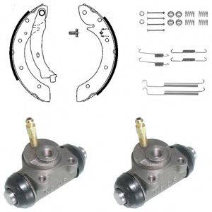 DELPHI KP946 Комплект гальмівних колодок