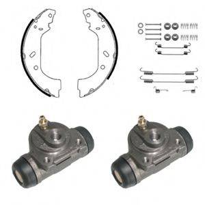 DELPHI 906 Комплект гальмівних колодок