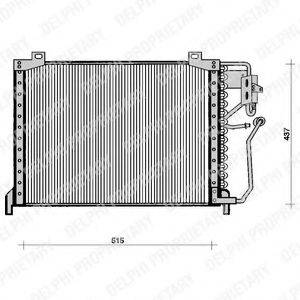 DELPHI TSP0225064 Конденсатор, кондиціонер