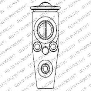 DELPHI TSP0585120 Розширювальний клапан, кондиціонер