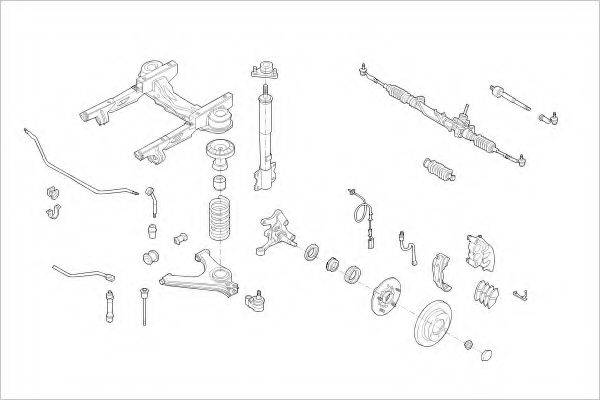 DELPHI FORD05294F Підвіска колеса