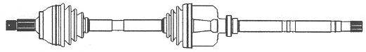 FARCOM 121689 Приводний вал