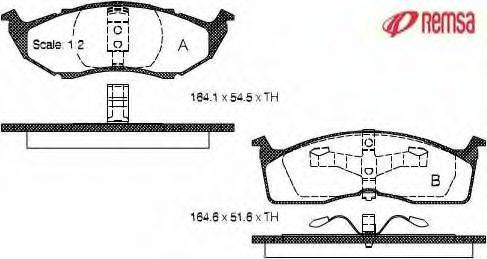 METZGER 1170739 Комплект гальмівних колодок, дискове гальмо