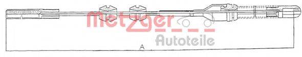 METZGER 115921 Трос, стоянкова гальмівна система