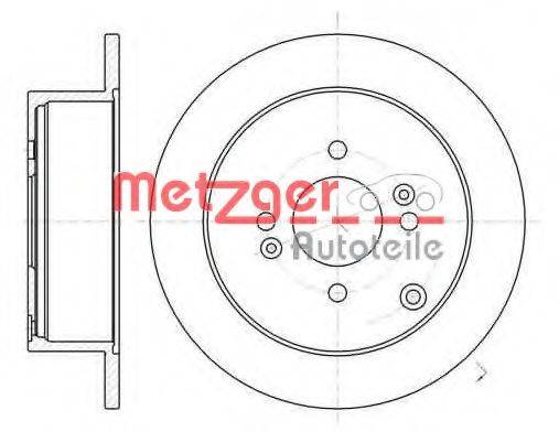 METZGER 6102400 гальмівний диск