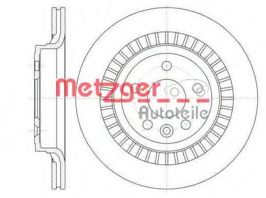 METZGER 6132010 гальмівний диск