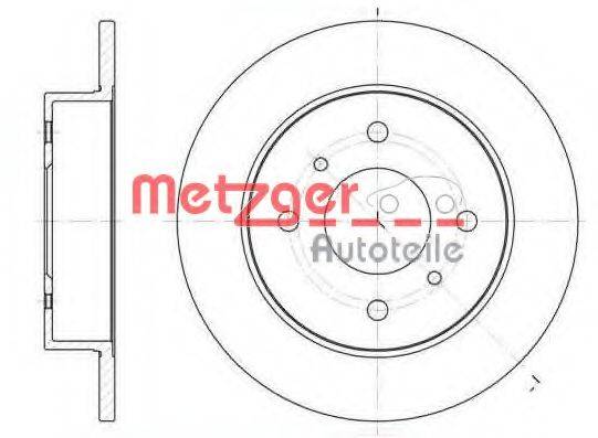 METZGER 620000 гальмівний диск